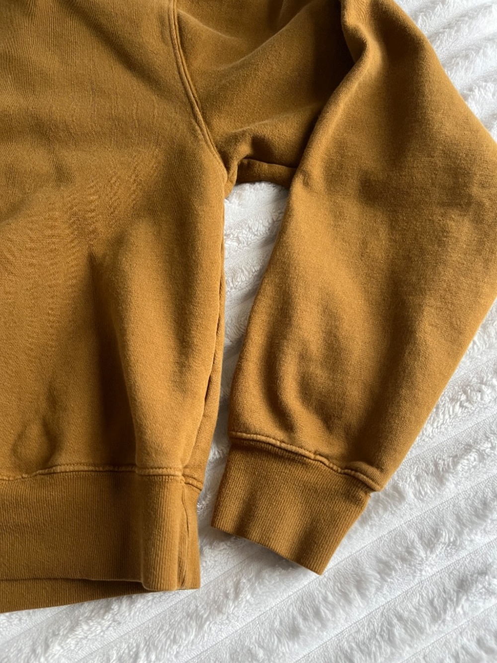 Good American Caramel Brown Crewneck Sweatshirt - Picture 9 of 14